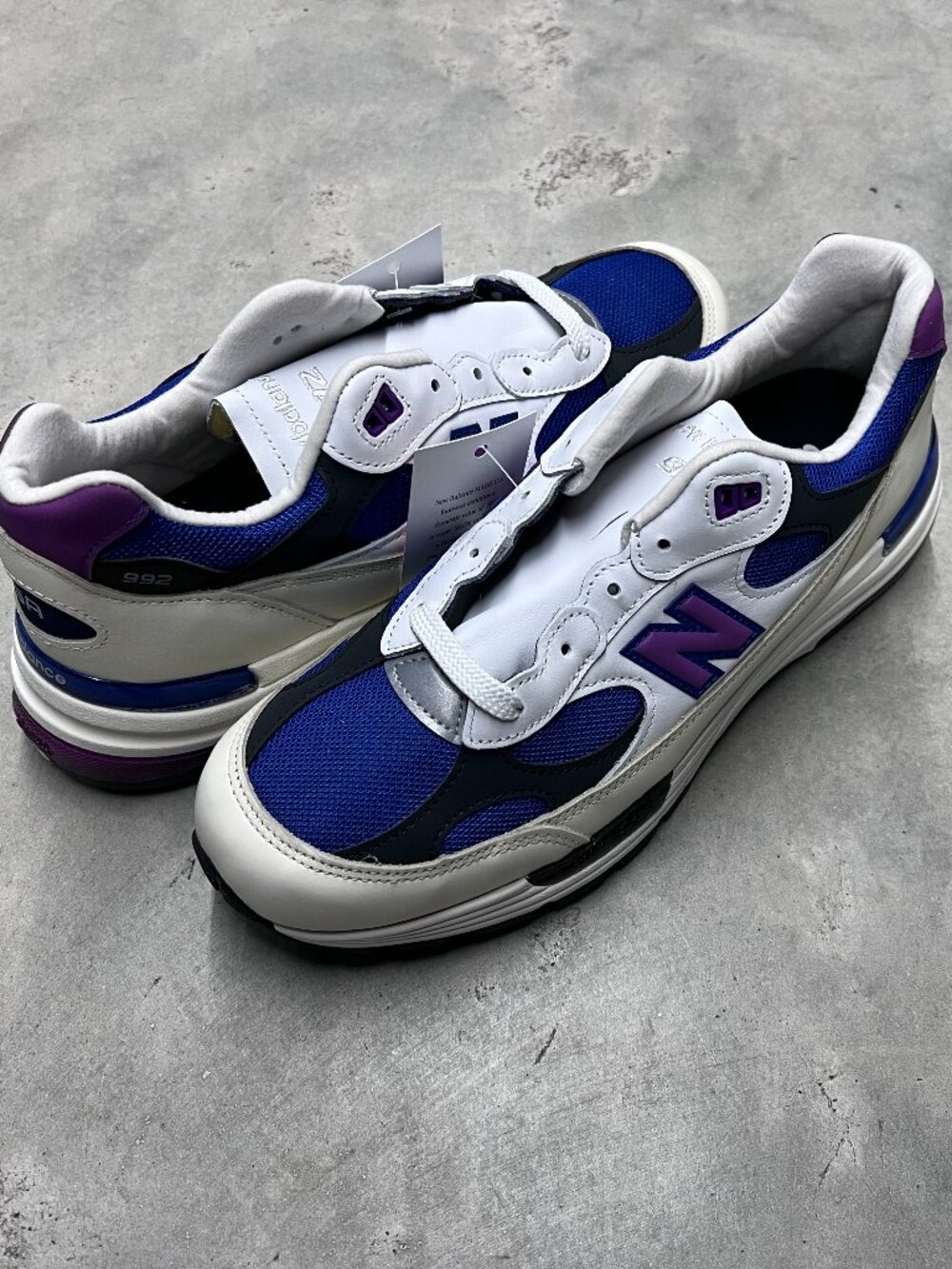 New Balance 992 Made in USA Raw Cashew Men's U99278L - New